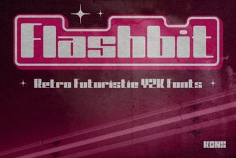 Flashbit Font – Playful Pixel Type for Creative Projects