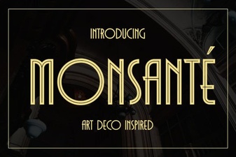 Discover Monsante Font for Elegant Design Projects