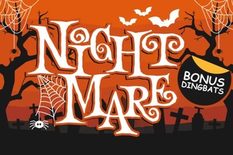 Night Mare Font: Creative Uses for This Spooky Typeface