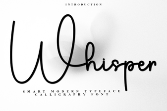 Whisper Font in Modern Design: Tips & Inspiration